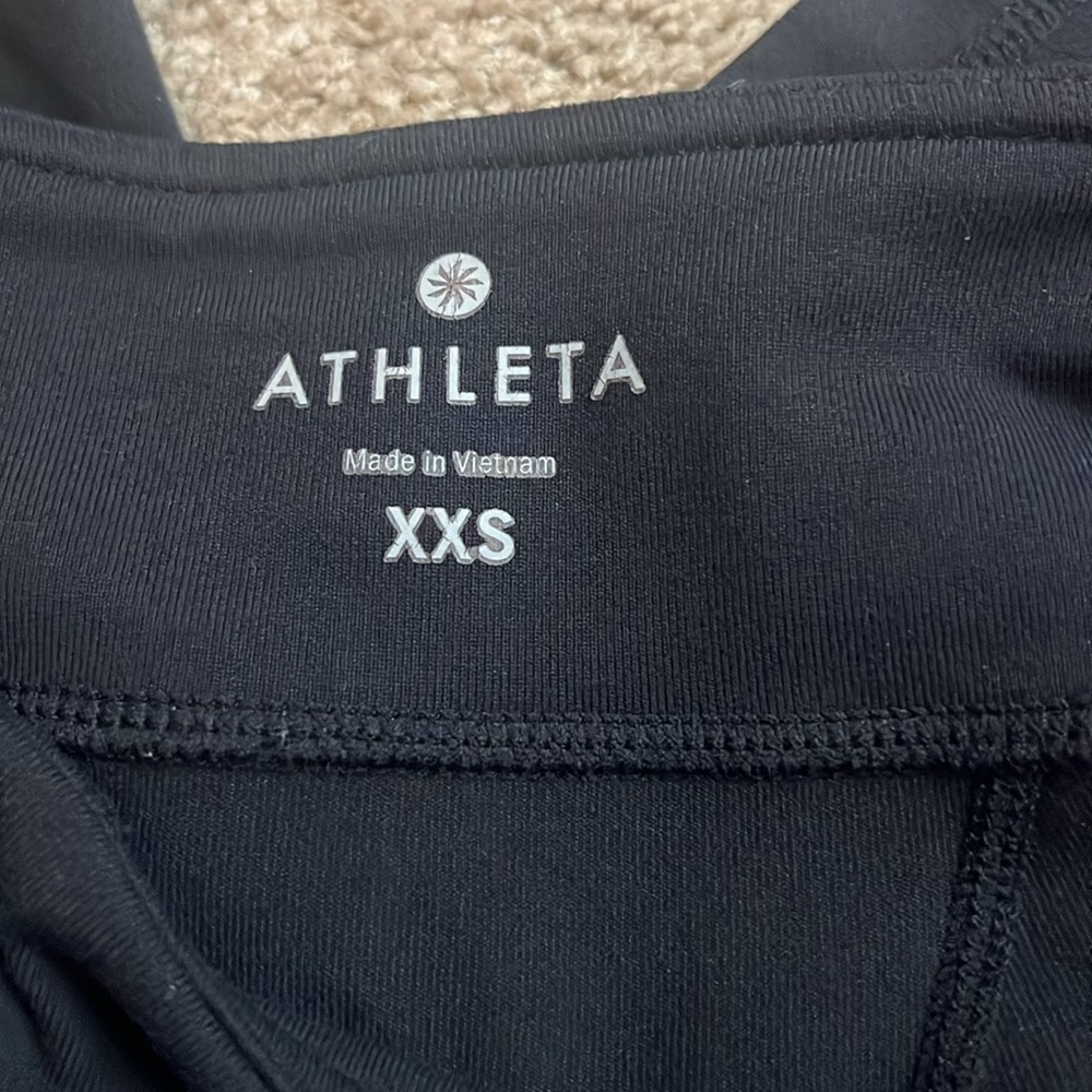 Athleta black shorts XXS - Picture 3 of 7